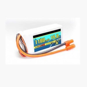 moPower 50C 1100mAh 4S 14.8V Lipo Battery Pack for Professional FPV Racing