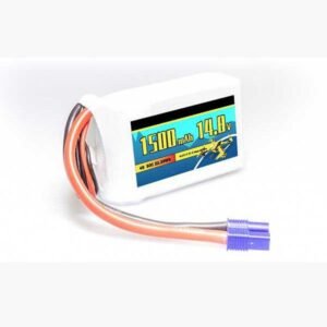 moPower 50C 1500mAh 4S 14.8V Lipo Battery Pack for Professional FPV Racing