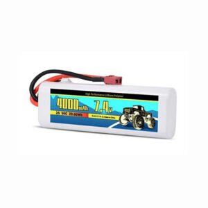 moPower Hard Case Lipo Pack 50C 4000mah 2s 7.4v Drone Battery