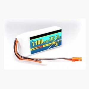 moPower 85C 1300mAh 6S 22.2V Lipo Battery Pack for Professional FPV Racing